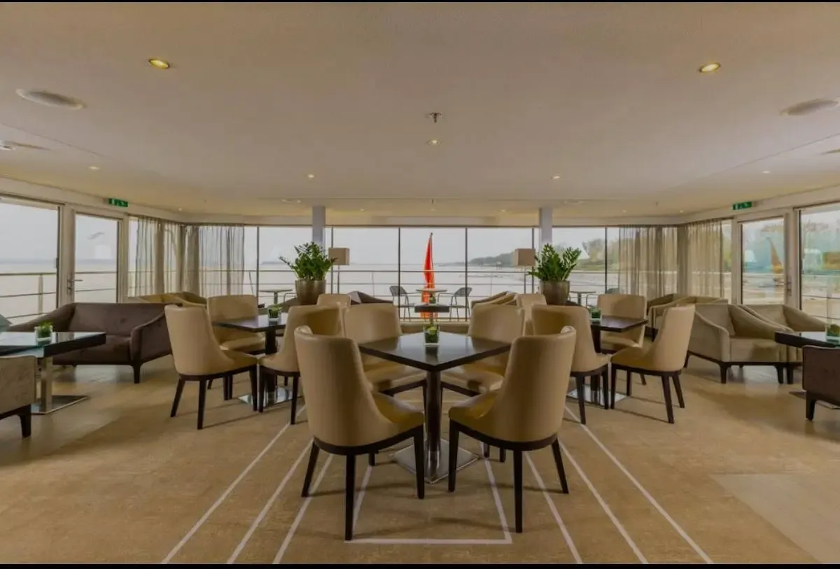 Lounge room in a cruise ship