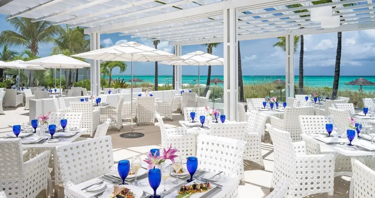 Beachside restaurant at Beaches Resorts
