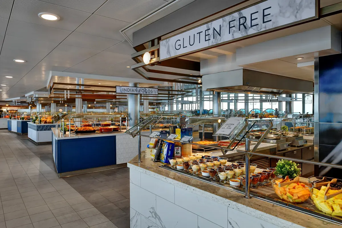 Gluten free shop showcasing treats and pastries